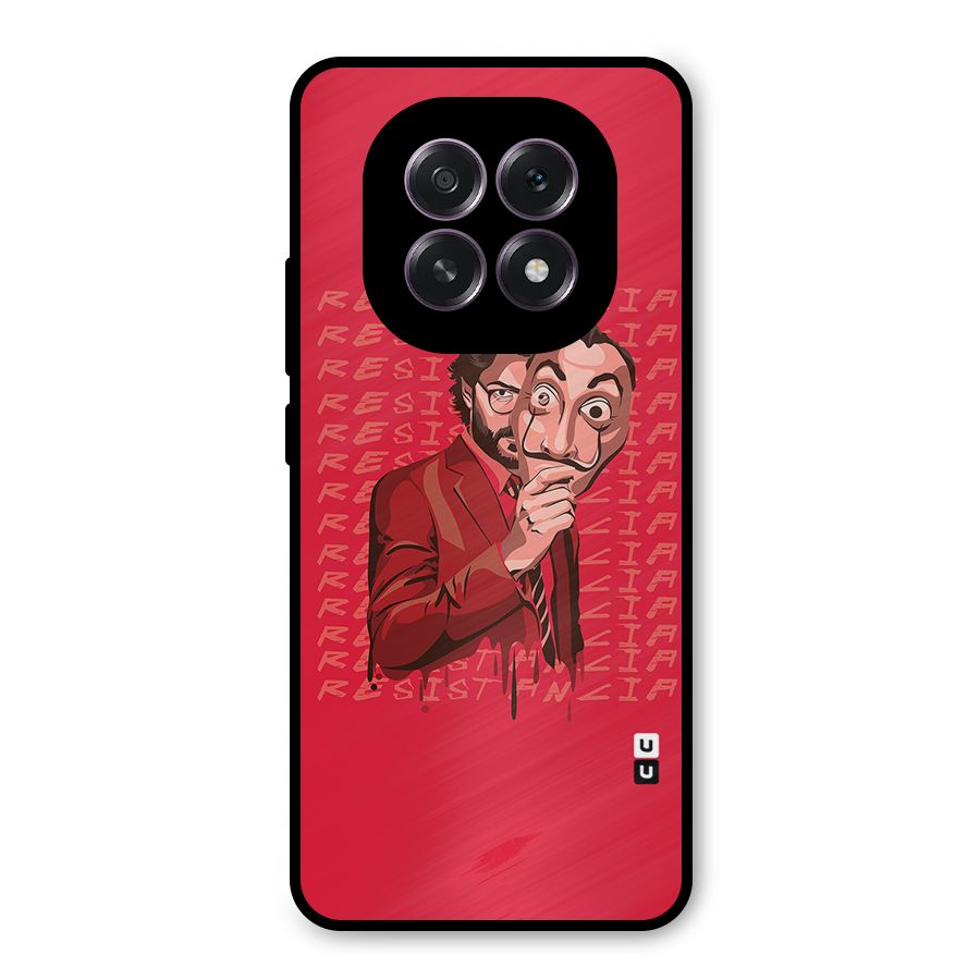 Resistancia Professor Art Metal Back Case for Oppo F29