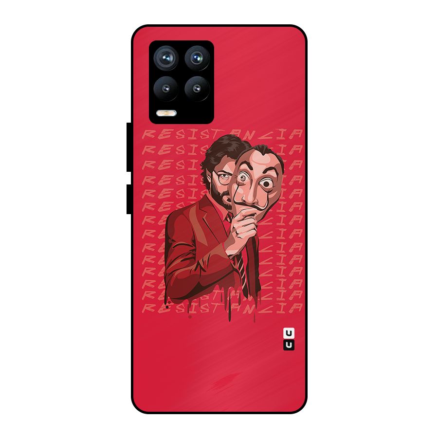 Resistancia Professor Art Metal Back Case for Realme 8 Pro