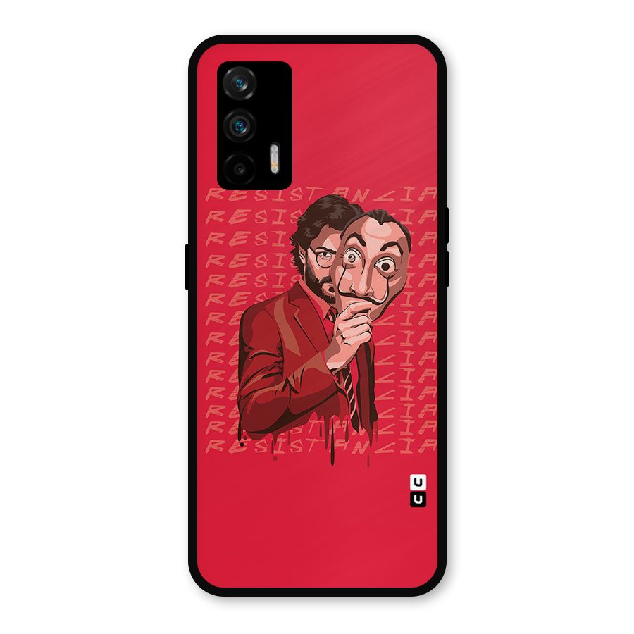 Resistancia Professor Art Metal Back Case for Realme GT 5G
