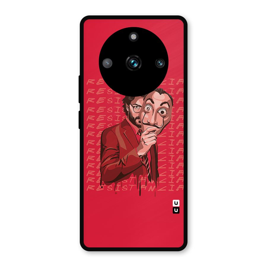 Resistancia Professor Art Metal Back Case for Realme Narzo 60 Pro