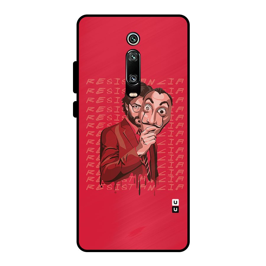 Resistancia Professor Art Metal Back Case for Redmi K20