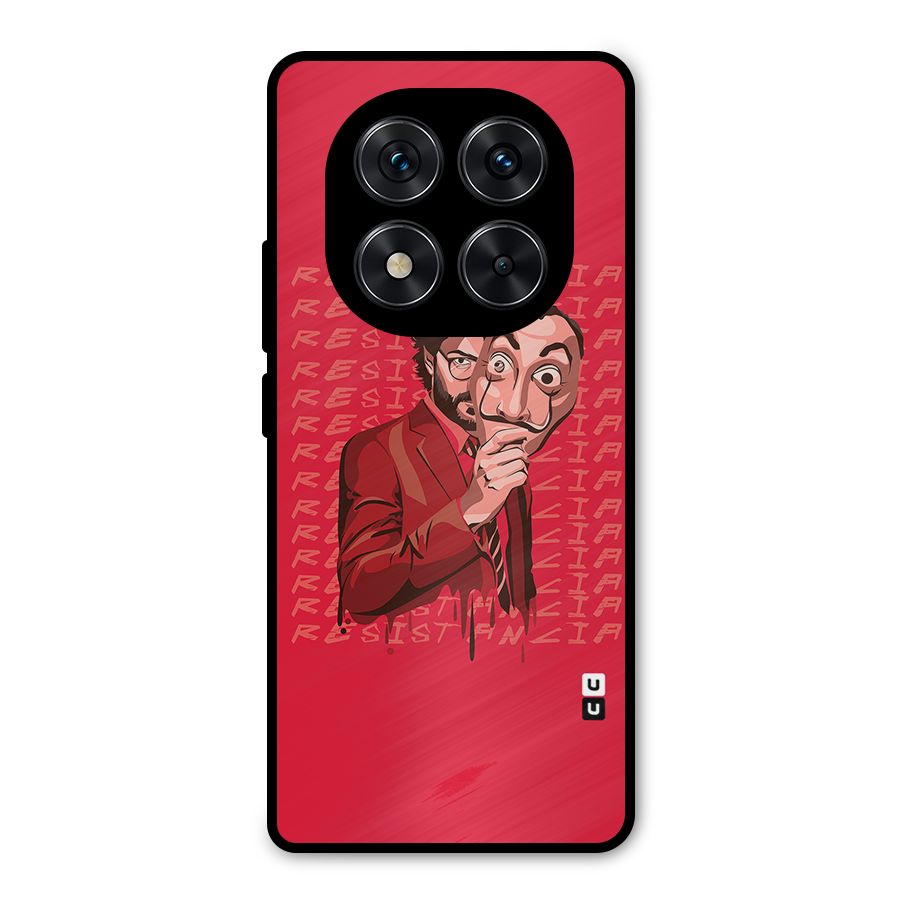 Resistancia Professor Art Metal Back Case for Redmi Note 14 Pro 5G