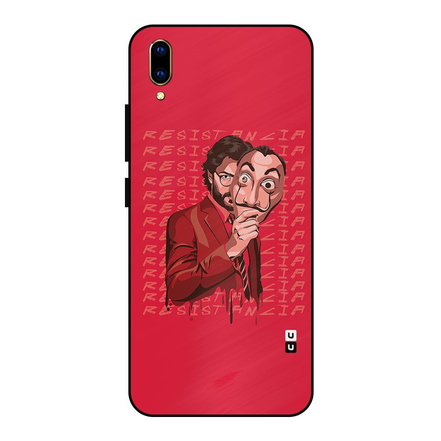 Resistancia Professor Art Metal Back Case for Vivo V11 Pro