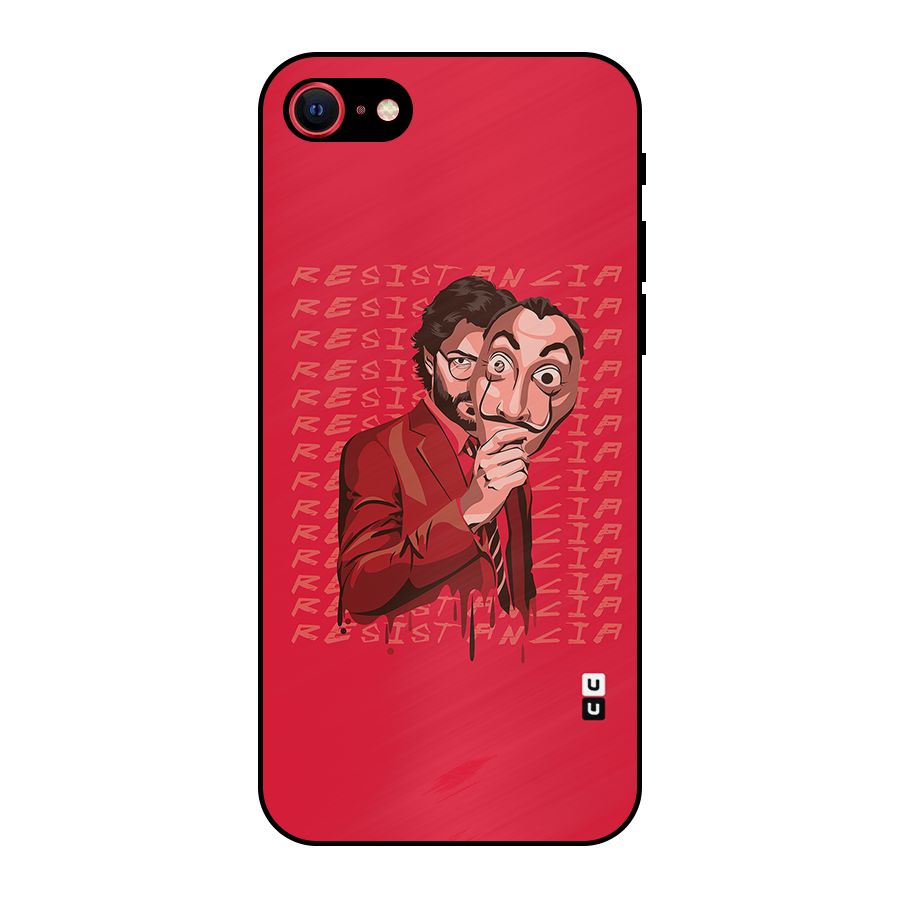 Resistancia Professor Art Metal Back Case for iPhone 7