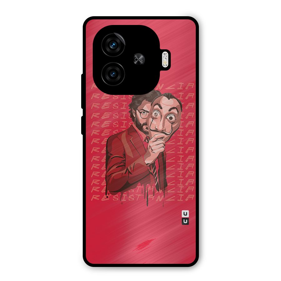 Resistancia Professor Art Metal Back Case for iQOO Neo 10R