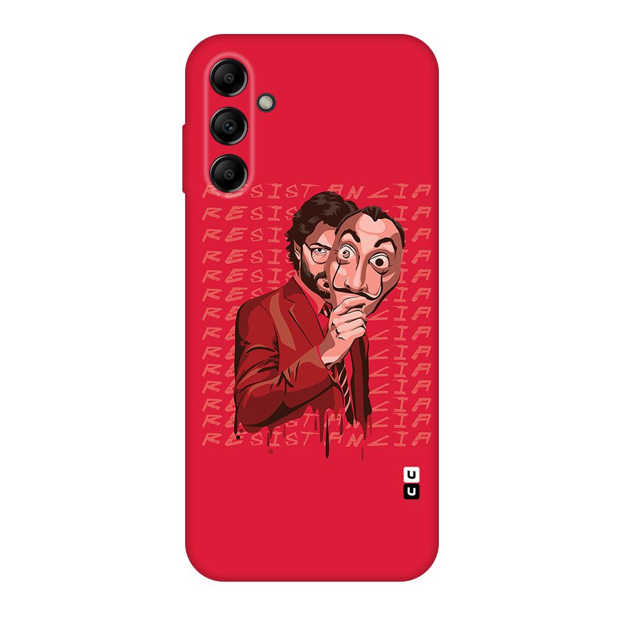 Resistancia Professor Art Original Polycarbonate Back Case for Galaxy A14 5G
