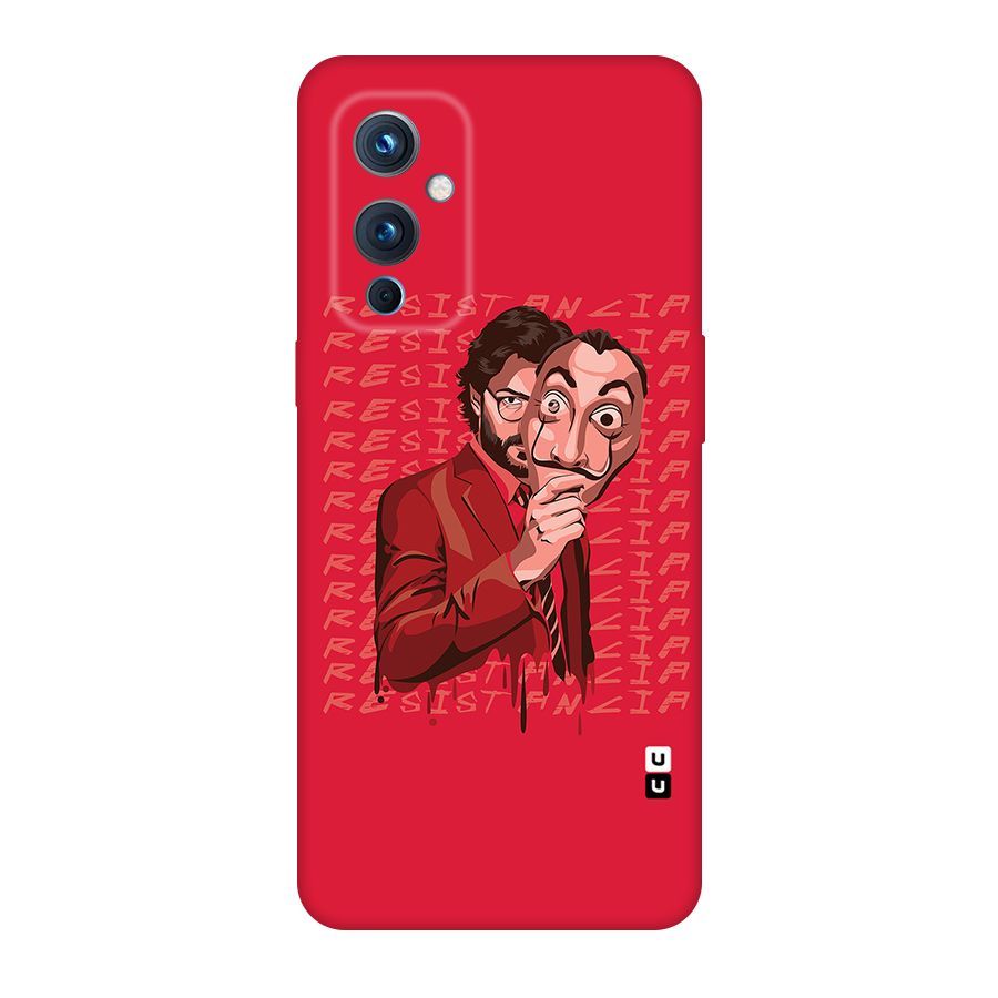 Resistancia Professor Art Original Polycarbonate Back Case for OnePlus 9