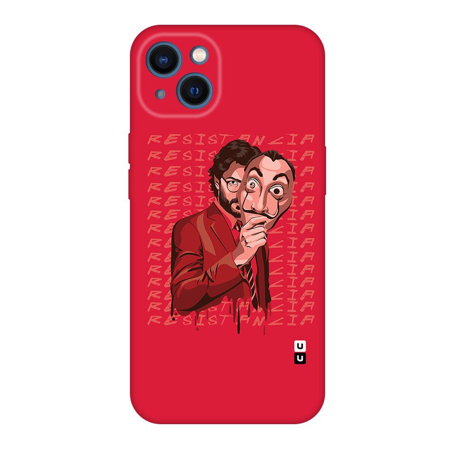 Resistancia Professor Art Original Polycarbonate Back Case for iPhone 13