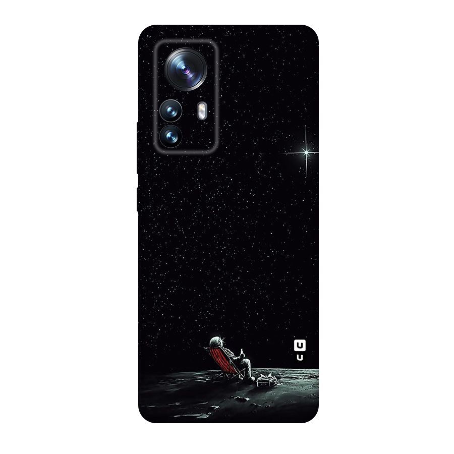 Resting Spaceman Face Original Polycarbonate Back Case for Xiaomi 12 Pro
