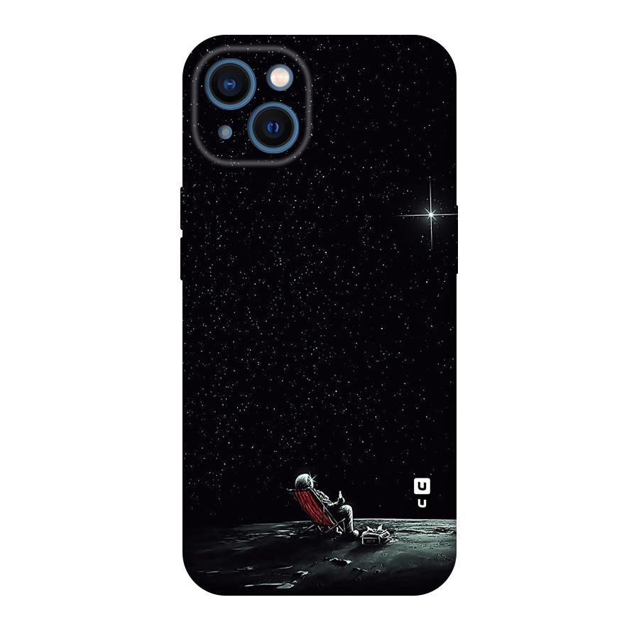 Resting Spaceman Face Original Polycarbonate Back Case for iPhone 13