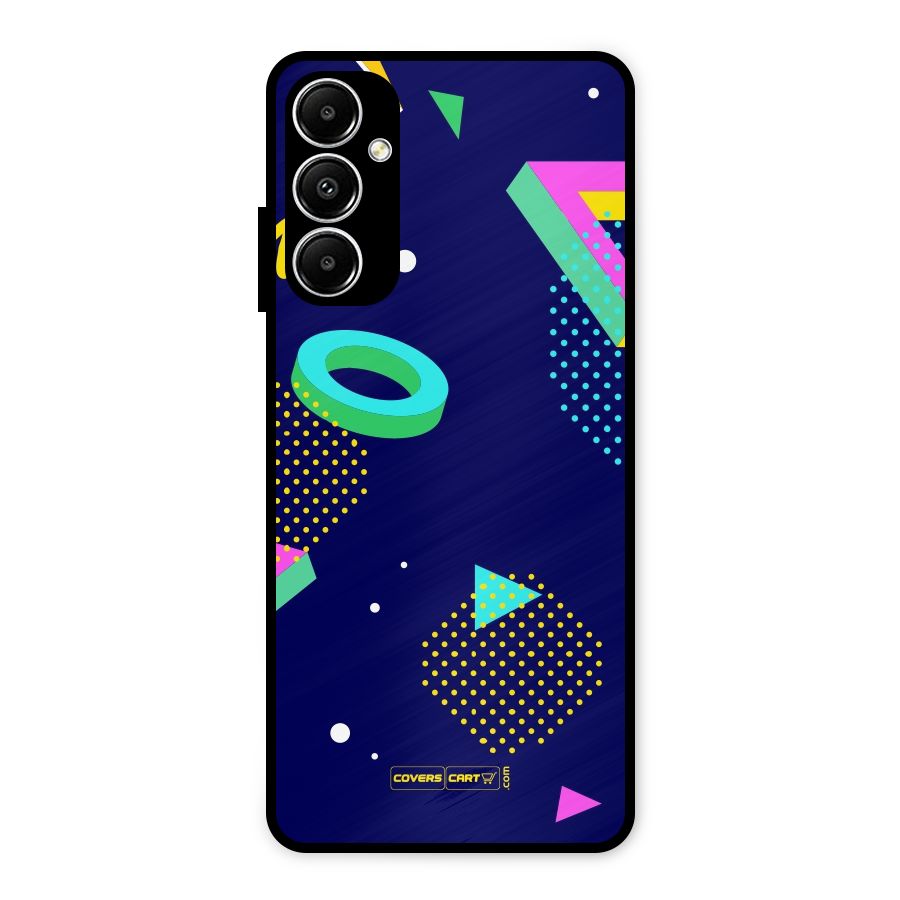 Retro Abstract Metal Back Case for Galaxy A05s