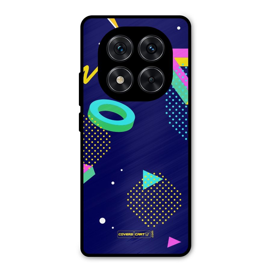 Retro Abstract Metal Back Case for Poco X7