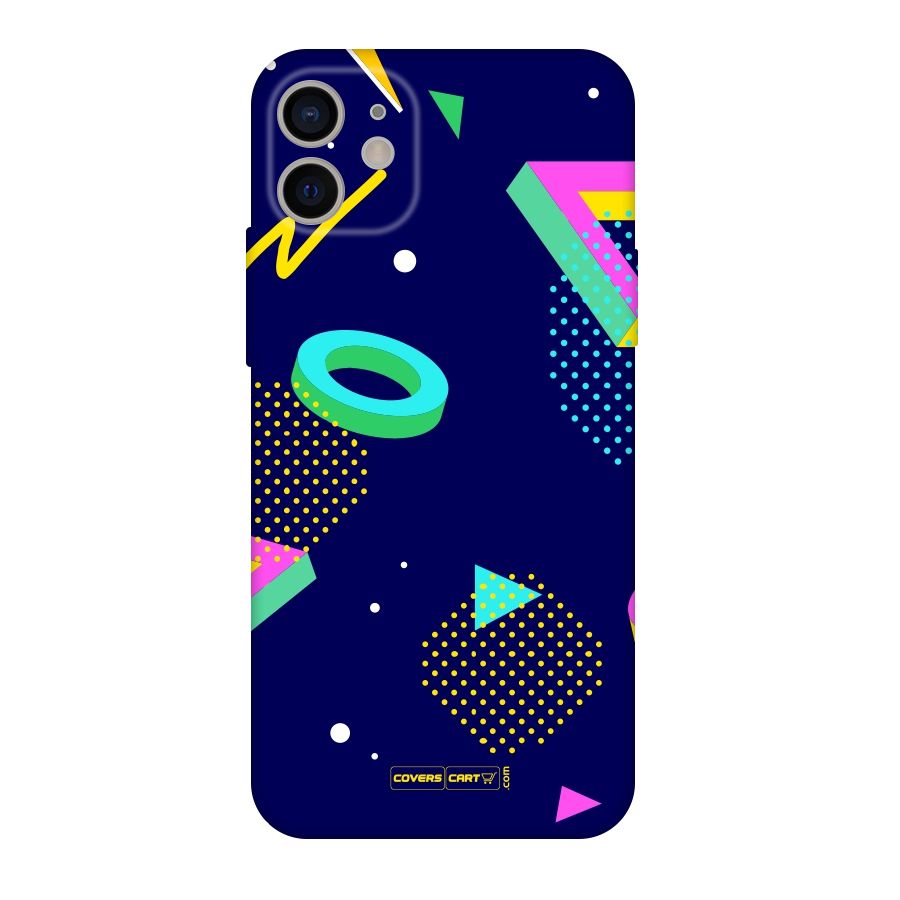 Retro Abstract Original Polycarbonate Back Case for iPhone 11
