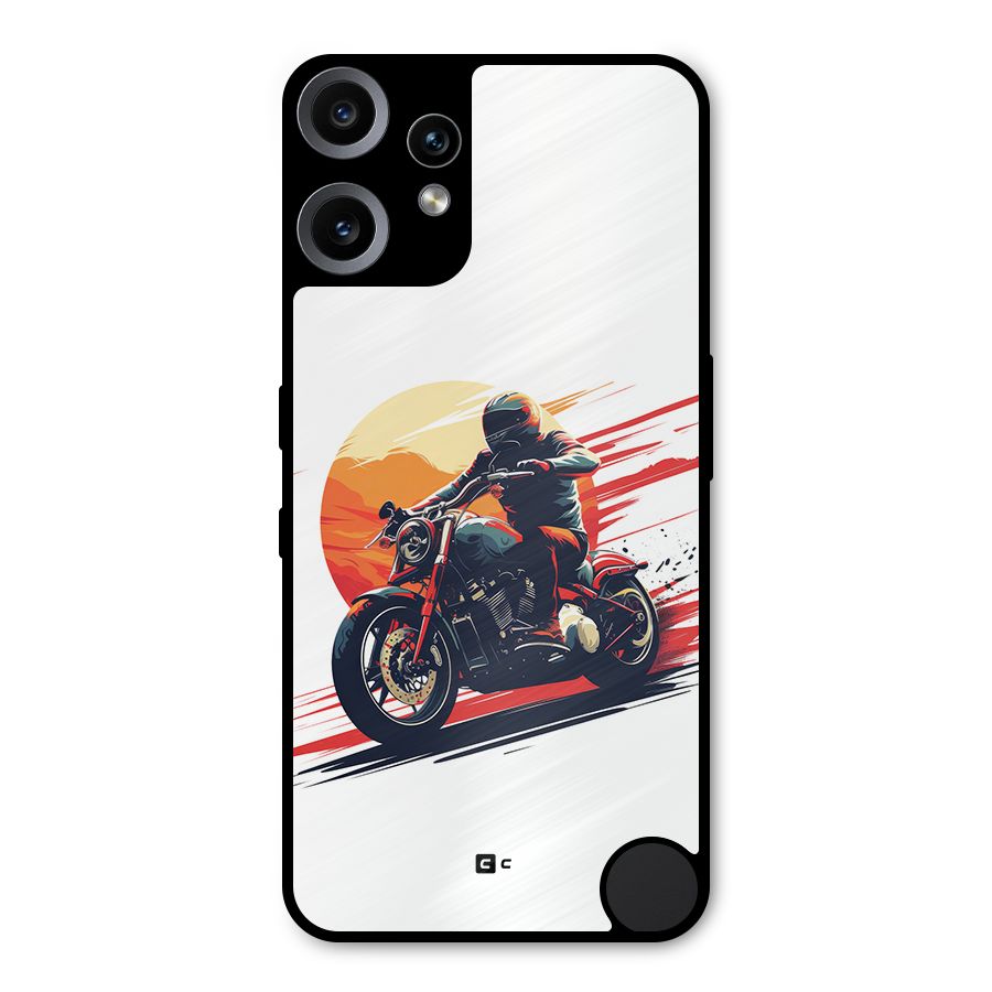 Retro Biker Metal Back Case for Nothing CMF Phone 2 Pro