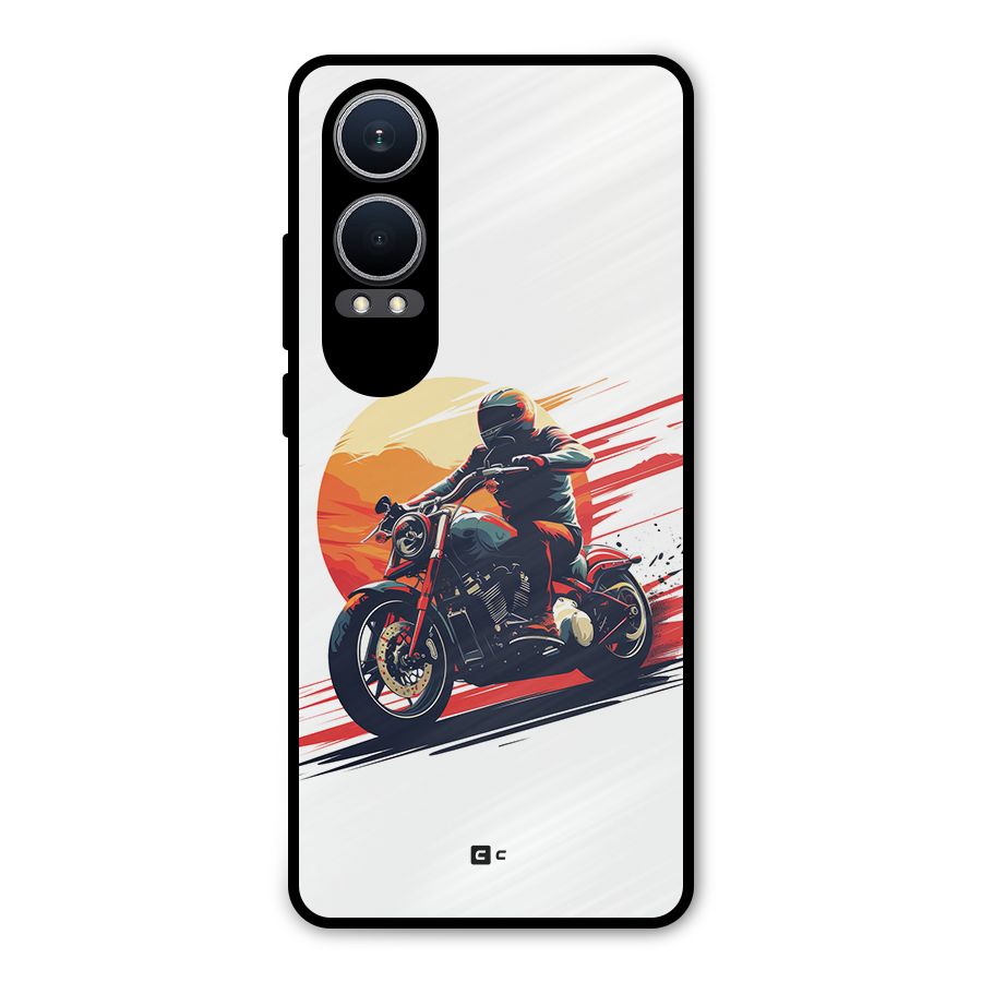 Retro Biker Metal Back Case for OnePlus Nord CE4 Lite