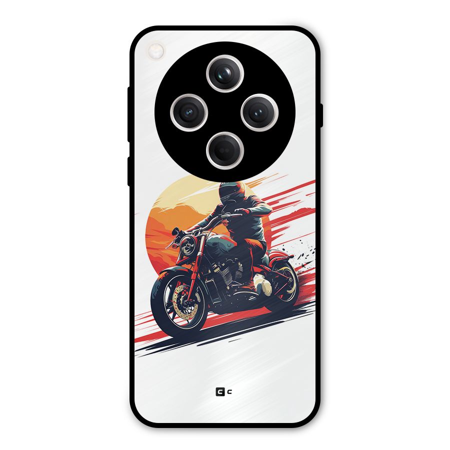 Retro Biker Metal Back Case for Oppo Find X8