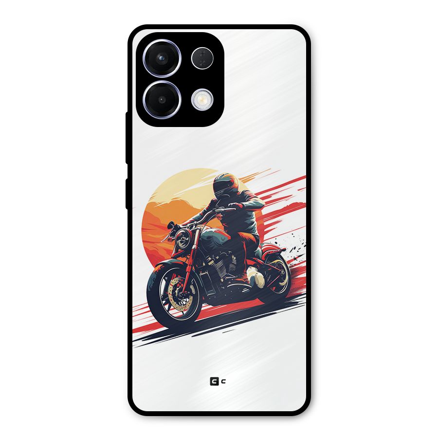 Retro Biker Metal Back Case for Oppo K13