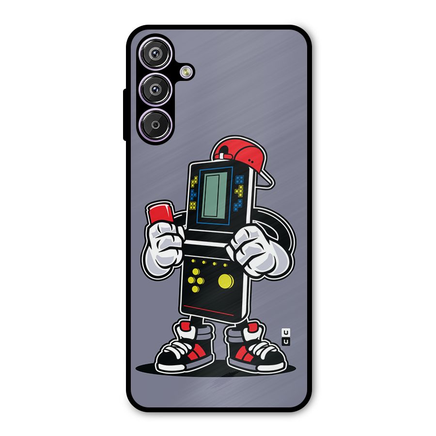 Retro Boy Metal Back Case for Galaxy M15