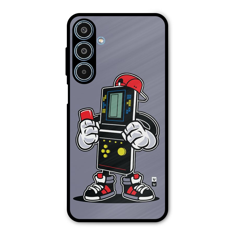 Retro Boy Metal Back Case for Galaxy M35