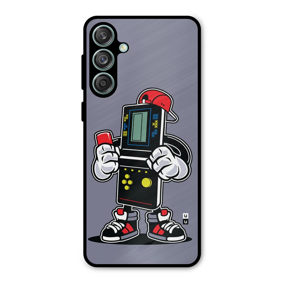 Retro Boy Metal Back Case for Galaxy M55 5G