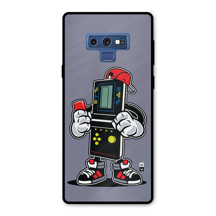 Retro Boy Metal Back Case for Galaxy Note 9