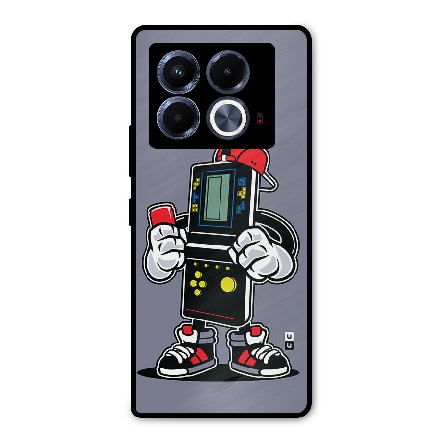 Retro Boy Metal Back Case for Infinix Note 40 5G