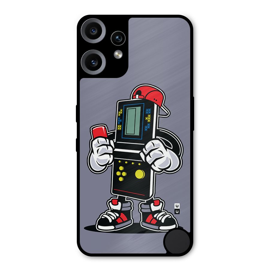Retro Boy Metal Back Case for Nothing CMF Phone 2 Pro