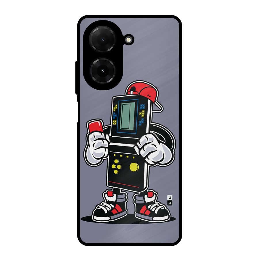 Retro Boy Metal Back Case for Redmi A5 4G