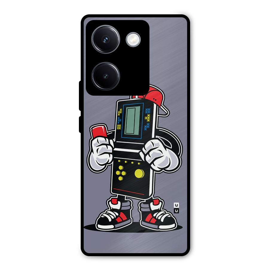 Retro Boy Metal Back Case for Vivo Y300 Plus