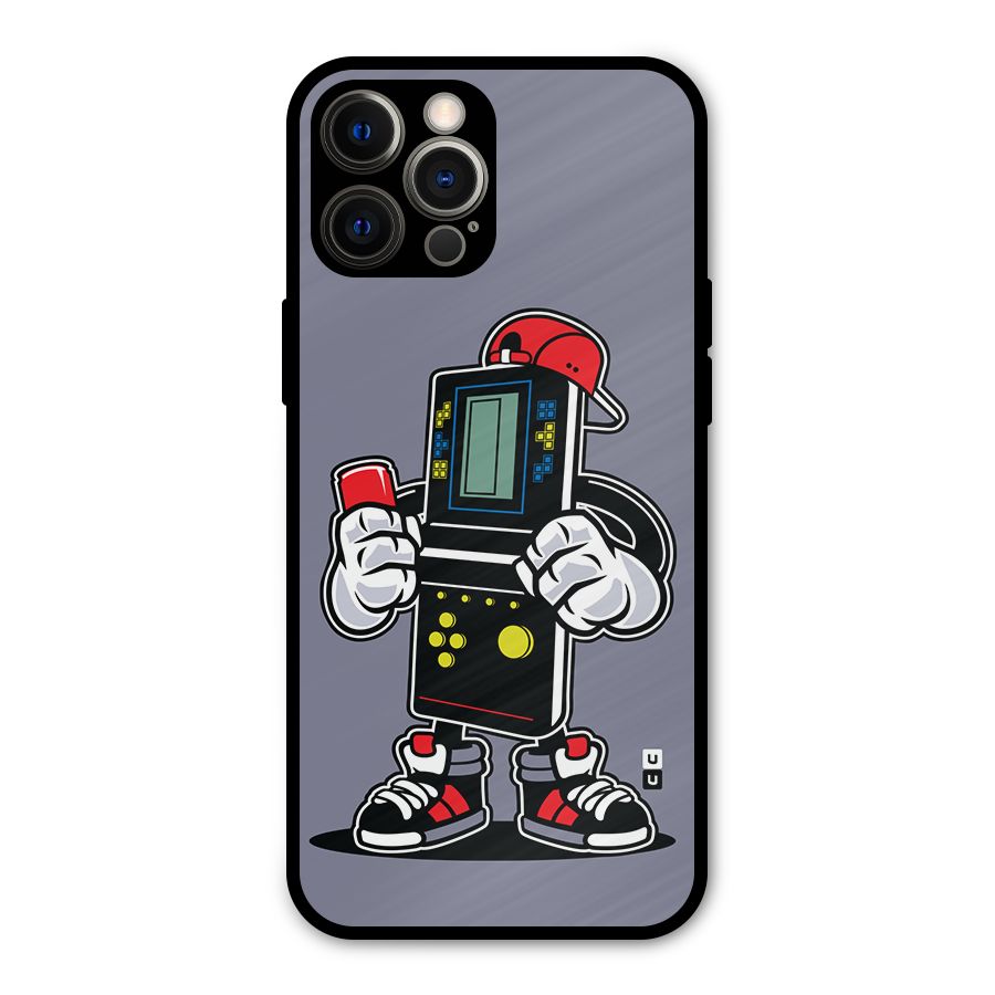 Retro Boy Metal Back Case for iPhone 12 Pro Max