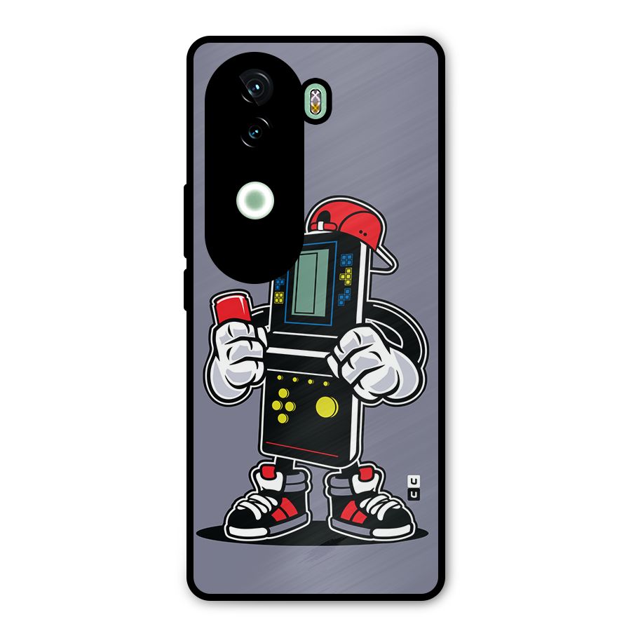 Retro Boy Metal Back Case for iQOO Z9s