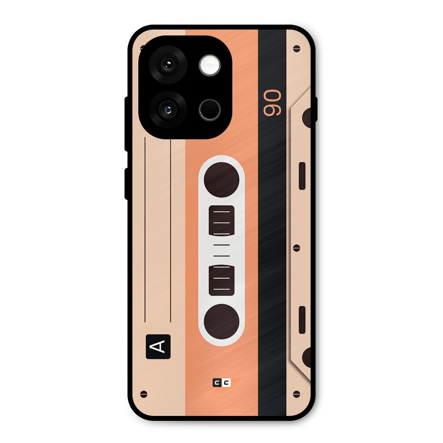Retro Cassete Metal Back Case for OnePlus 13s