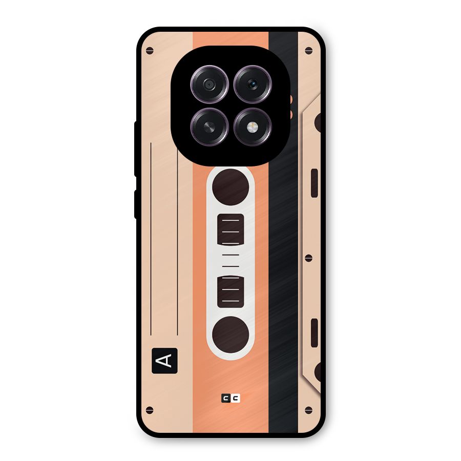 Retro Cassete Metal Back Case for Oppo F29