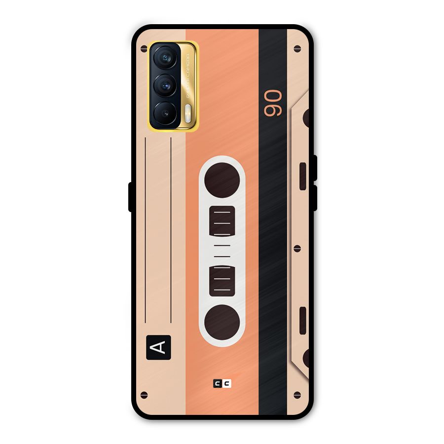 Retro Cassete Metal Back Case for Realme X7