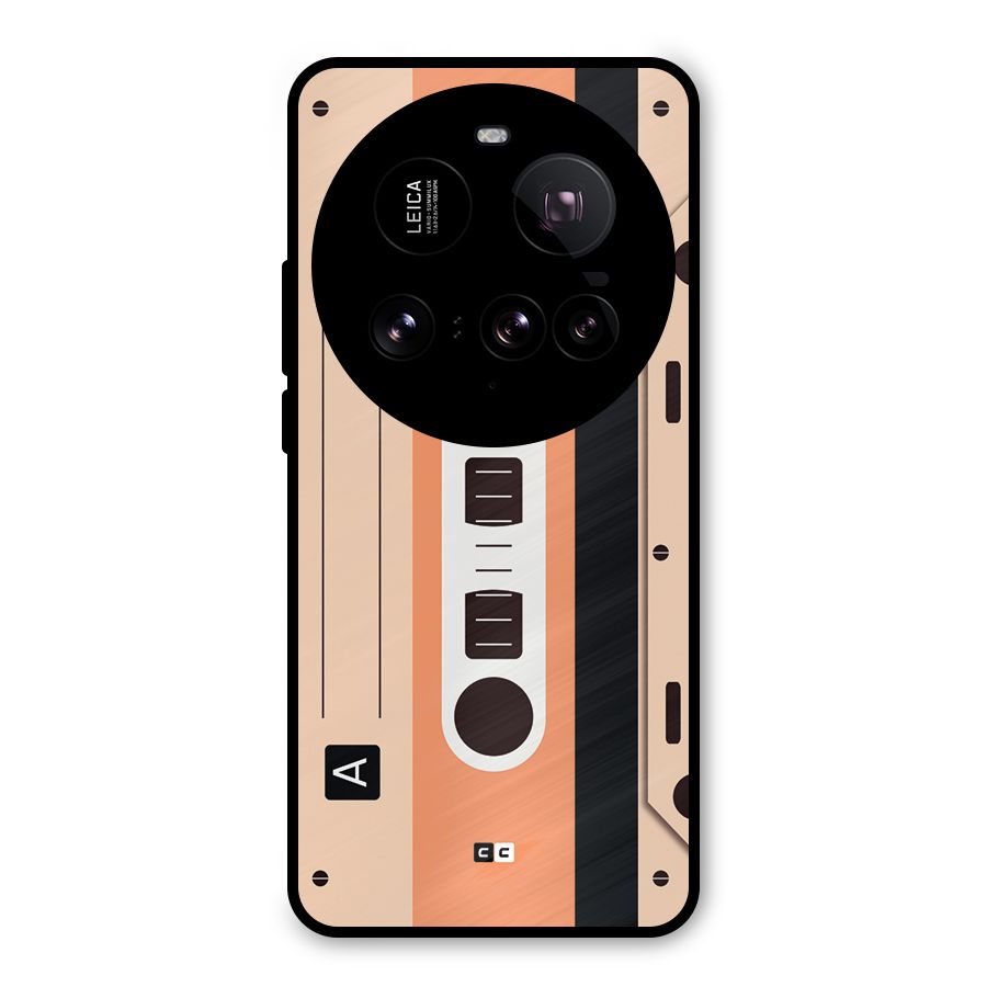 Retro Cassete Metal Back Case for Xiaomi 15 Ultra
