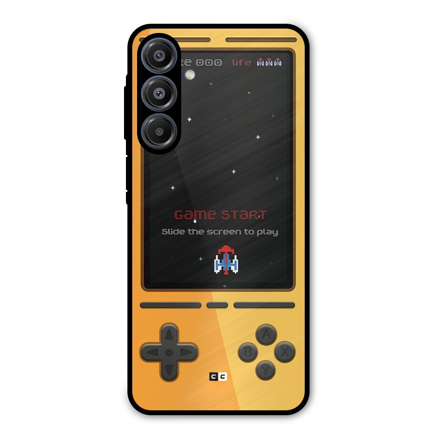 Retro Gamepad Metal Back Case for Galaxy A16 5G