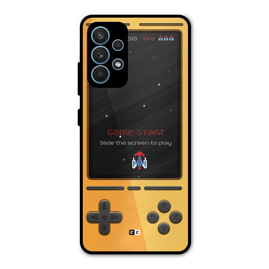 Retro Gamepad Metal Back Case for Galaxy A32