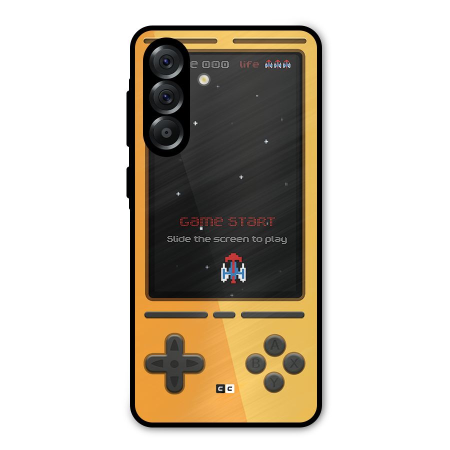 Retro Gamepad Metal Back Case for Galaxy A36