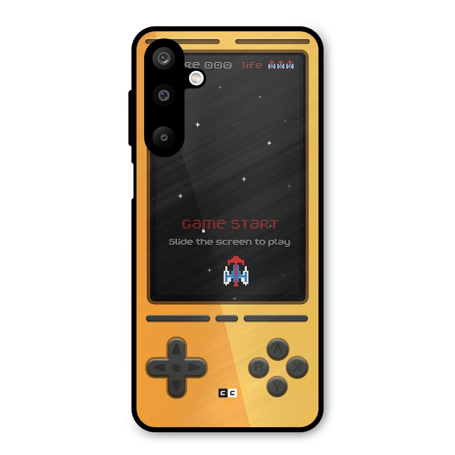 Retro Gamepad Metal Back Case for Galaxy M16
