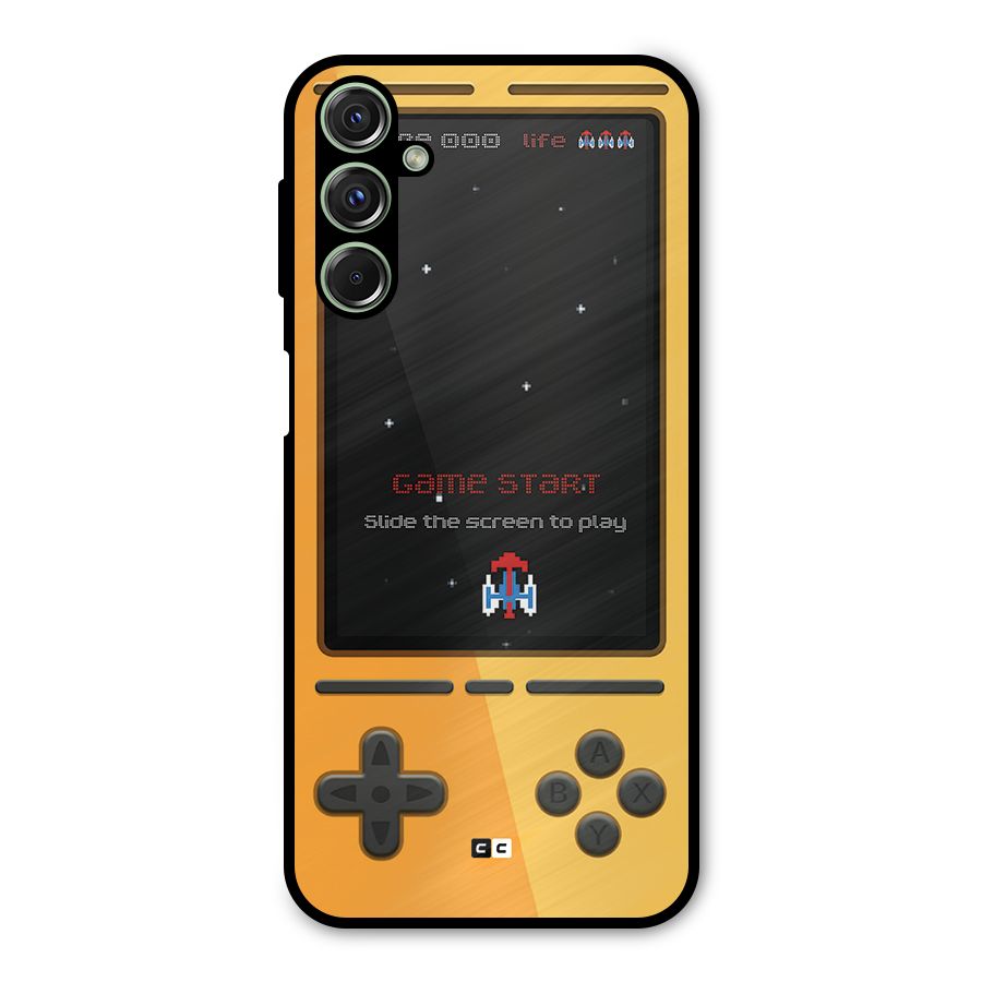 Retro Gamepad Metal Back Case for Galaxy M34