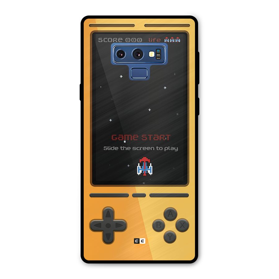 Retro Gamepad Metal Back Case for Galaxy Note 9