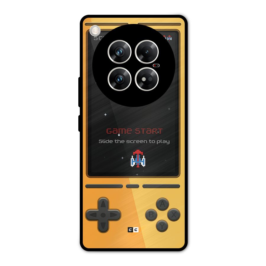 Retro Gamepad Metal Back Case for Infinix Zero 40 5G