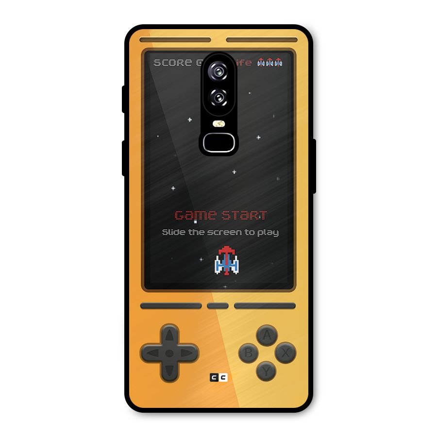 Retro Gamepad Metal Back Case for OnePlus 6
