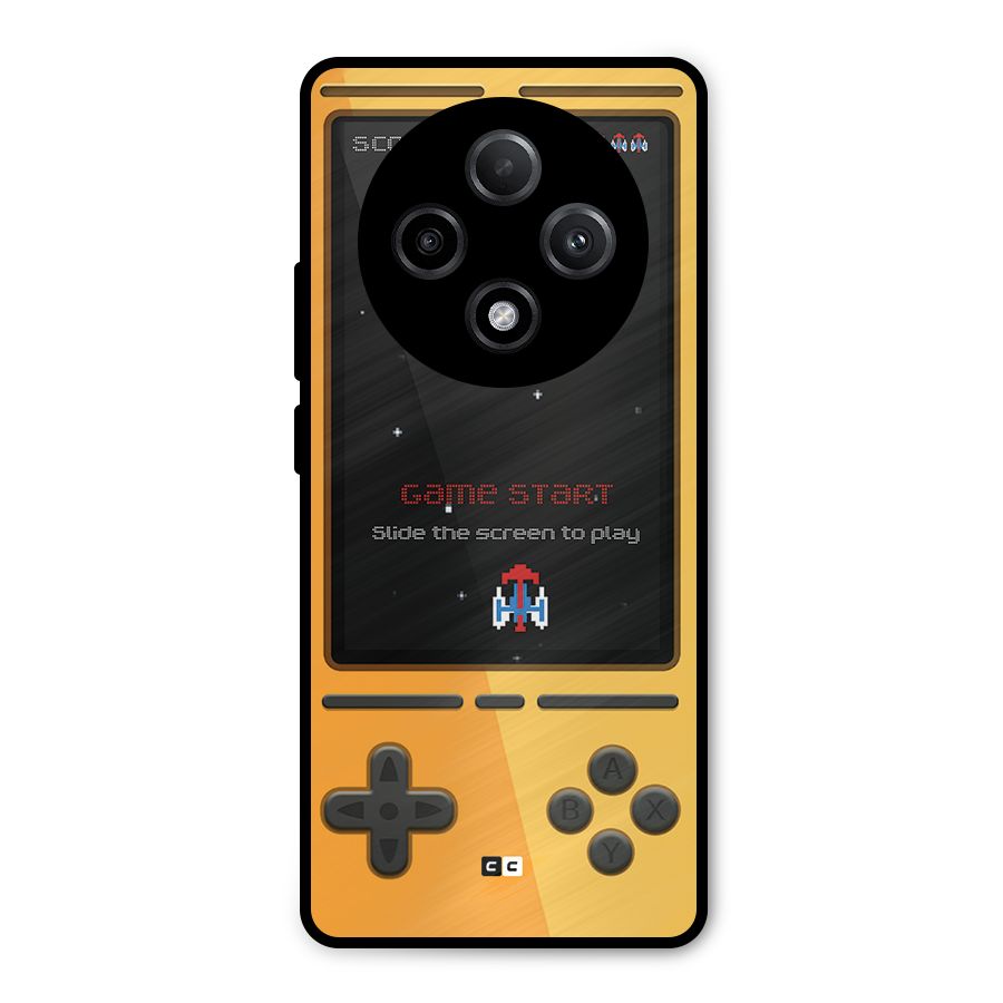 Retro Gamepad Metal Back Case for Oppo F27 Pro Plus