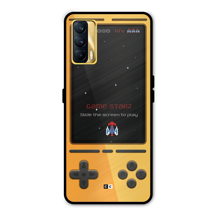 Retro Gamepad Metal Back Case for Realme X7