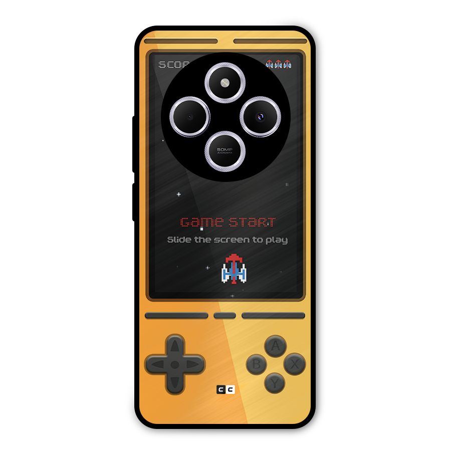 Retro Gamepad Metal Back Case for Redmi 14C