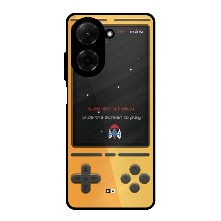 Retro Gamepad Metal Back Case for Redmi A5 4G