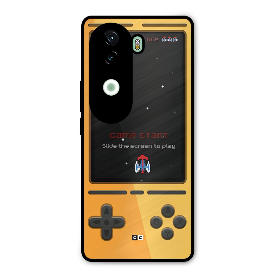 Retro Gamepad Metal Back Case for Vivo V40e