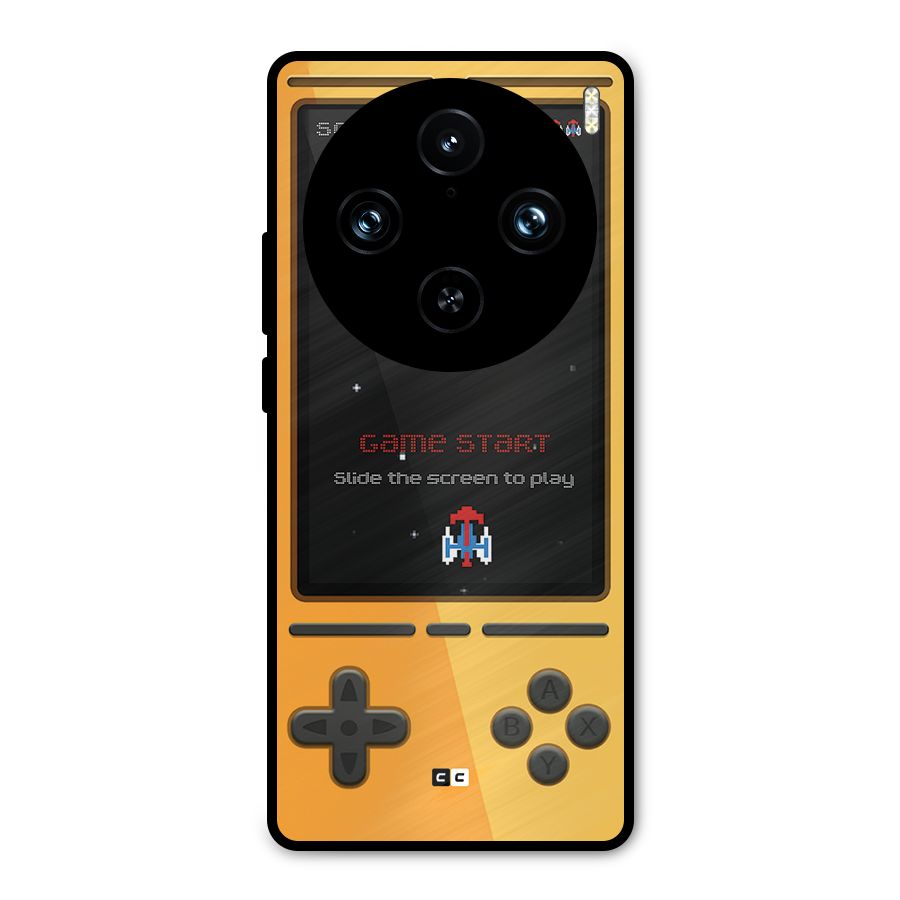 Retro Gamepad Metal Back Case for Vivo X100 Pro