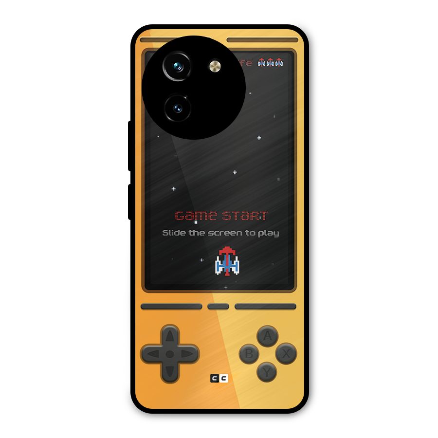 Retro Gamepad Metal Back Case for Vivo Y200i
